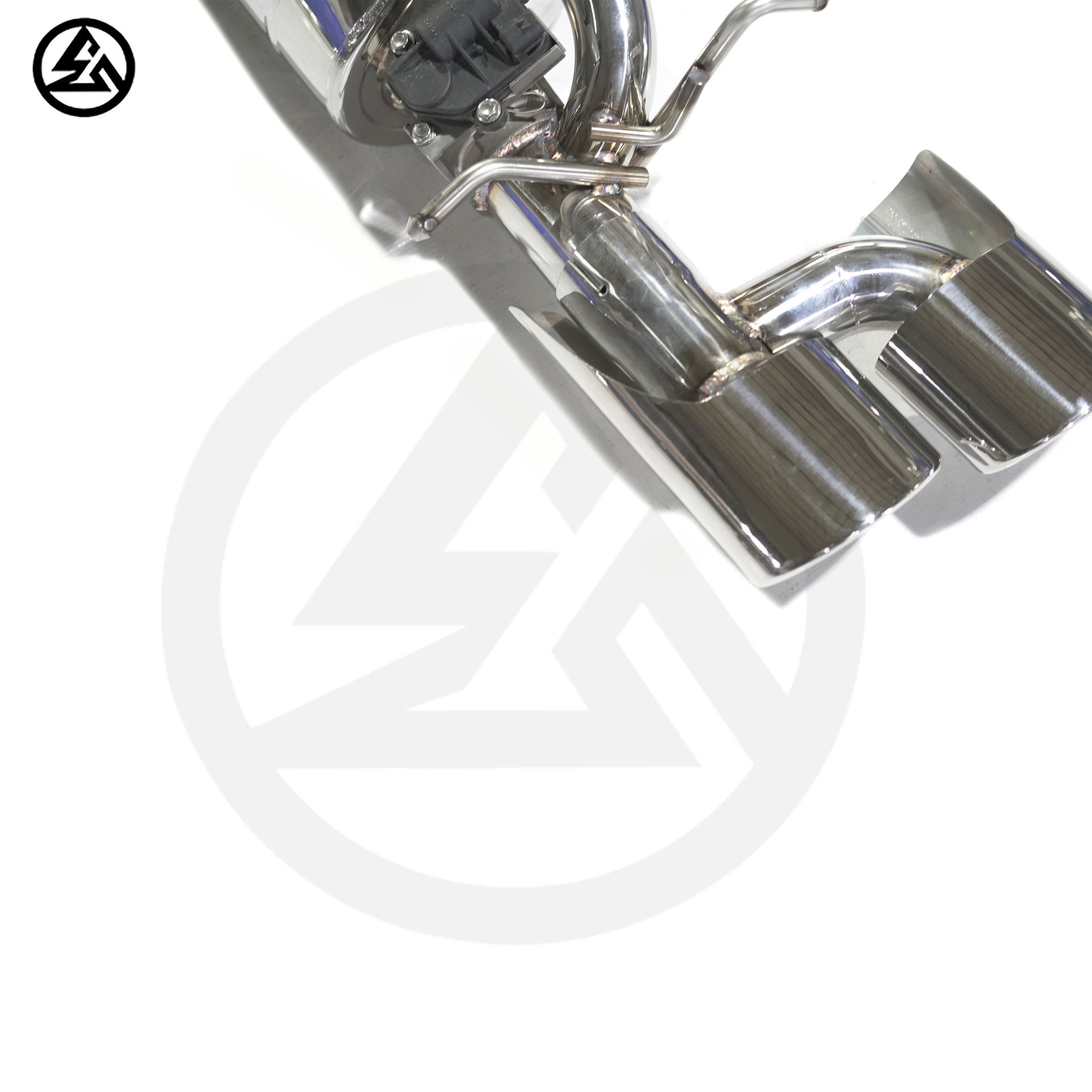 Suitable for Mercedes-Benz C63 AMG W204 6.2L mid-rear exhaust system with valves