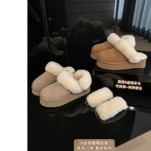 ��ëһ�w~����Ҽӽq��ױ�ů�|��ѩ��ѥŮ2025�ﶬ�¿���Ь