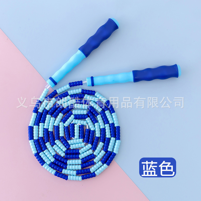 Cuerda de bambú para niños saltar al por mayor escuela primaria y secundaria jardín de infantes cuerda ajustable especial saltar principiantes niños firma cuerda saltar