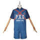 Blue Prison cos Clothing Sports Short Sleeve Competition Ball Clothing Department Teacher Rin University Sports suit Shidao Longsheng Animation