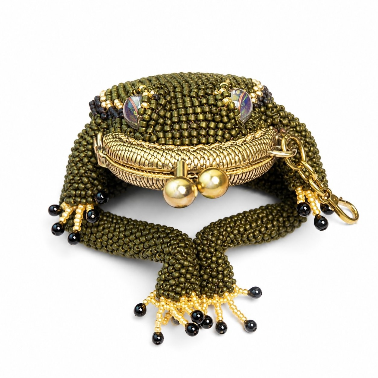Cross-border bestseller with novel and fun design for everyday decoration: Charming Frog Coin Purse