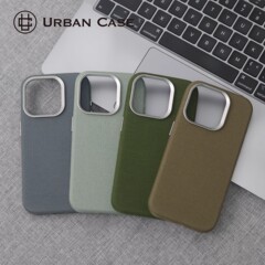 iPhone17ProMax用ケース、無地の弾道ナイロン生地、磁気吸着式、Apple16対応、落下防止保護カバー