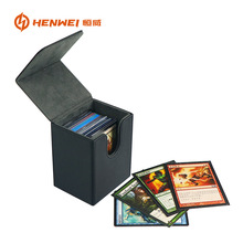 恒威卡盒收纳盒万智牌宝可梦游戏王PTCG桌游卡牌PU皮质牌盒80+
