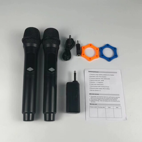 Wireless Charging Professional Dual-Use Home Karaoke Microphone 2.4G Audio Interface Stage Handheld Microphone