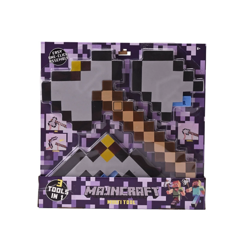 Minecraft My World лук и стрела Алмазный меч выбрать два-в-одном игрушечная игра периферийное оружие реквизит оптом