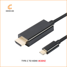 厂家批发type-c转HD1.4线1.8米转接线 高清4k30hz USB3.1 to HDTV