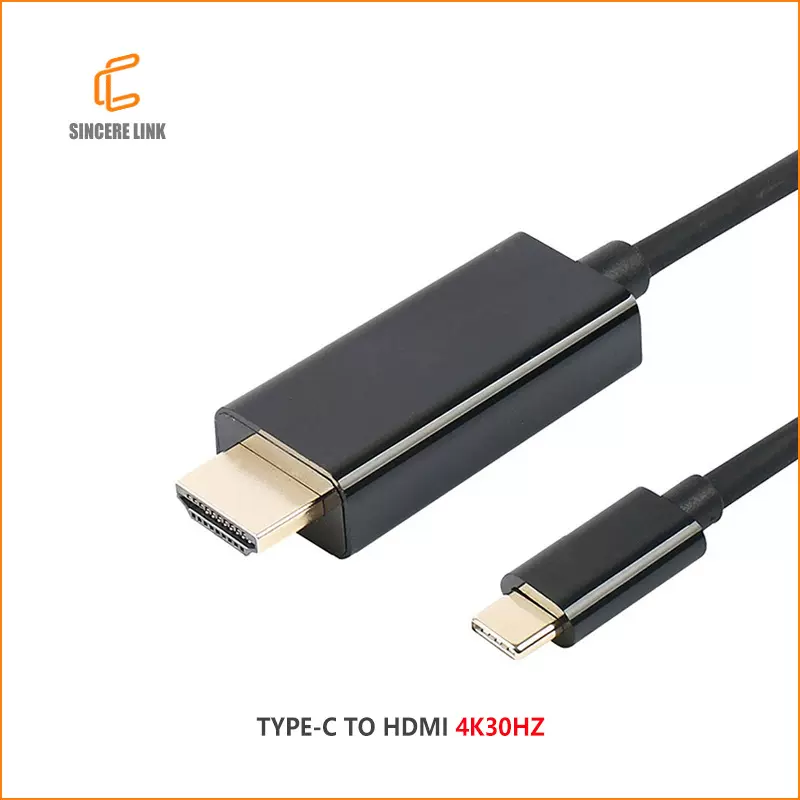 厂家批发type-c转HD1.4线1.8米转接线 高清4k30hz USB3.1 to HDTV