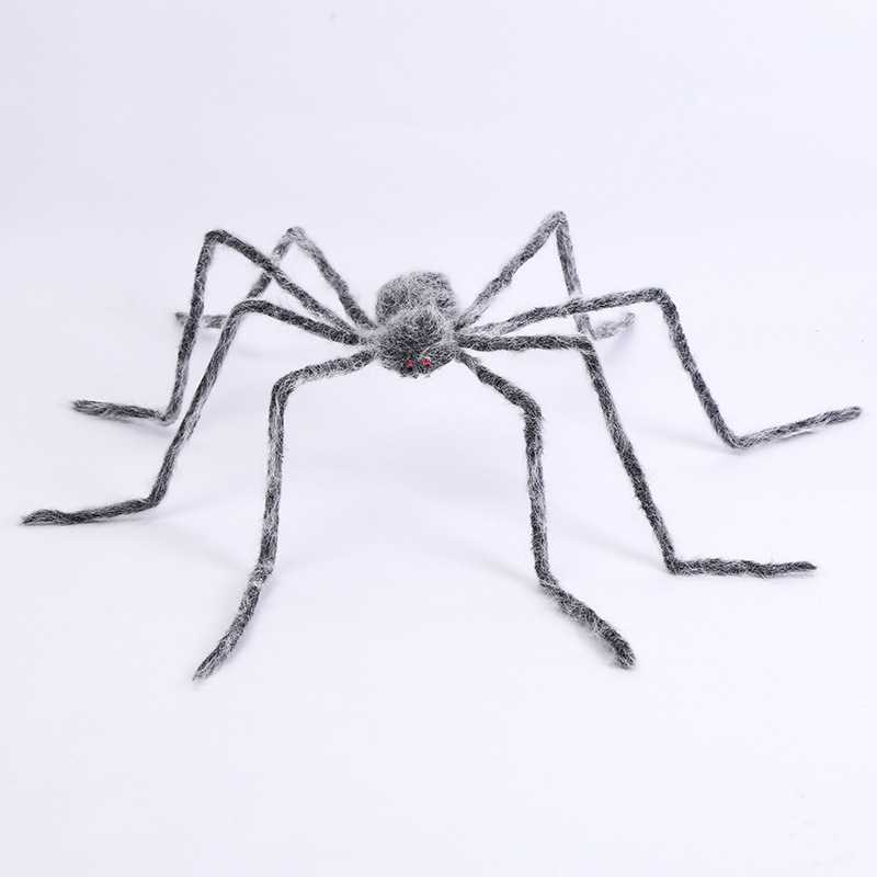 200cm negro más araña blanca