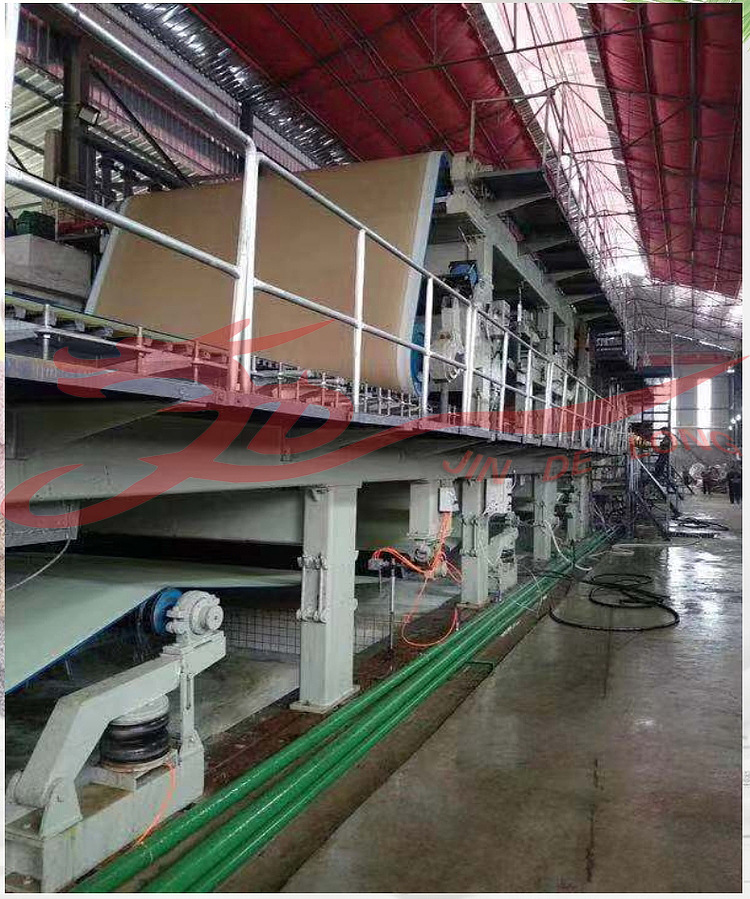 河南沁阳造纸厂供应4400大型瓦楞纸机 双叠网造纸机 型号齐全