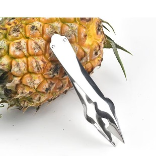 Stainless Steel Pineapple Clip Pineapple Peel Pineapple Heart Peel Wind Pear Eye Removal Clip Pineapple Strawberry Seed Digging Eyes
