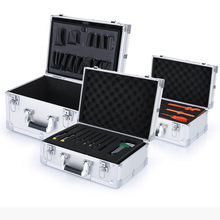 亚马逊批发铝合金工具箱减震包装箱 可锁工具箱 铝箱定制源头工厂