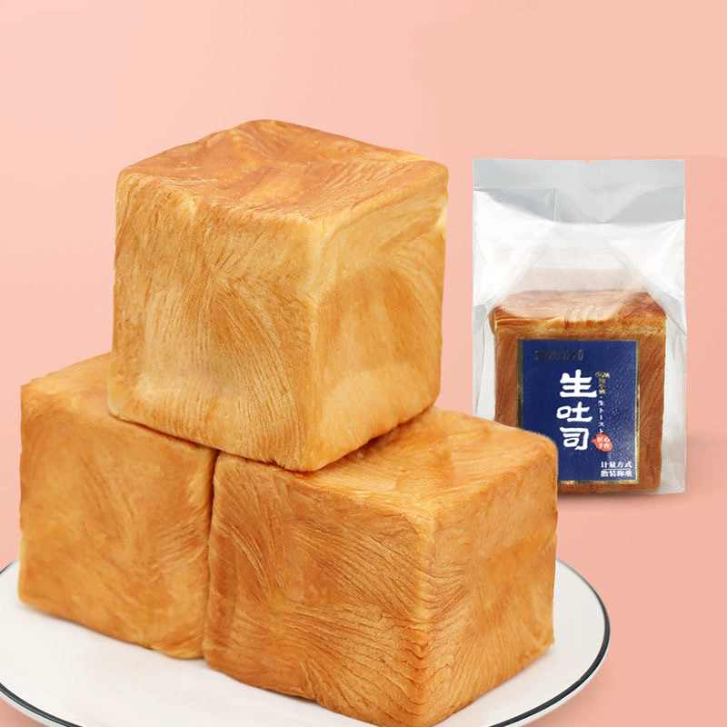 Сырые тосты, нарезанный вручную хлеб, в пакетах, со вкусом молока, без начинки, замена еды, выпечка, закуска, десерт для отдыха, оптовая продажа десертов