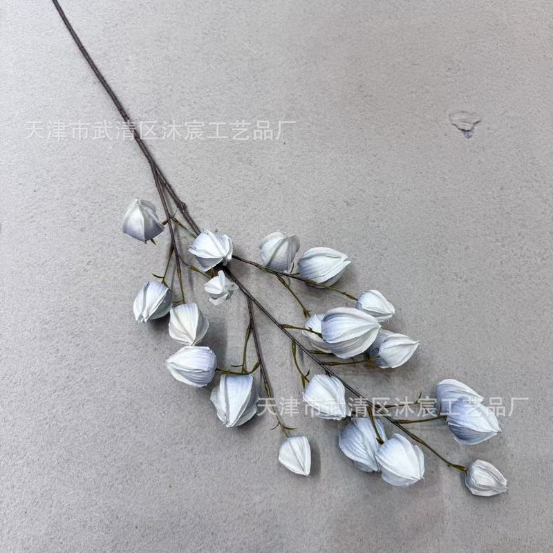 仿真灯笼果婚庆布景插花软装花泡沫木棉果艺商场陈列装饰拍摄道具|undefined