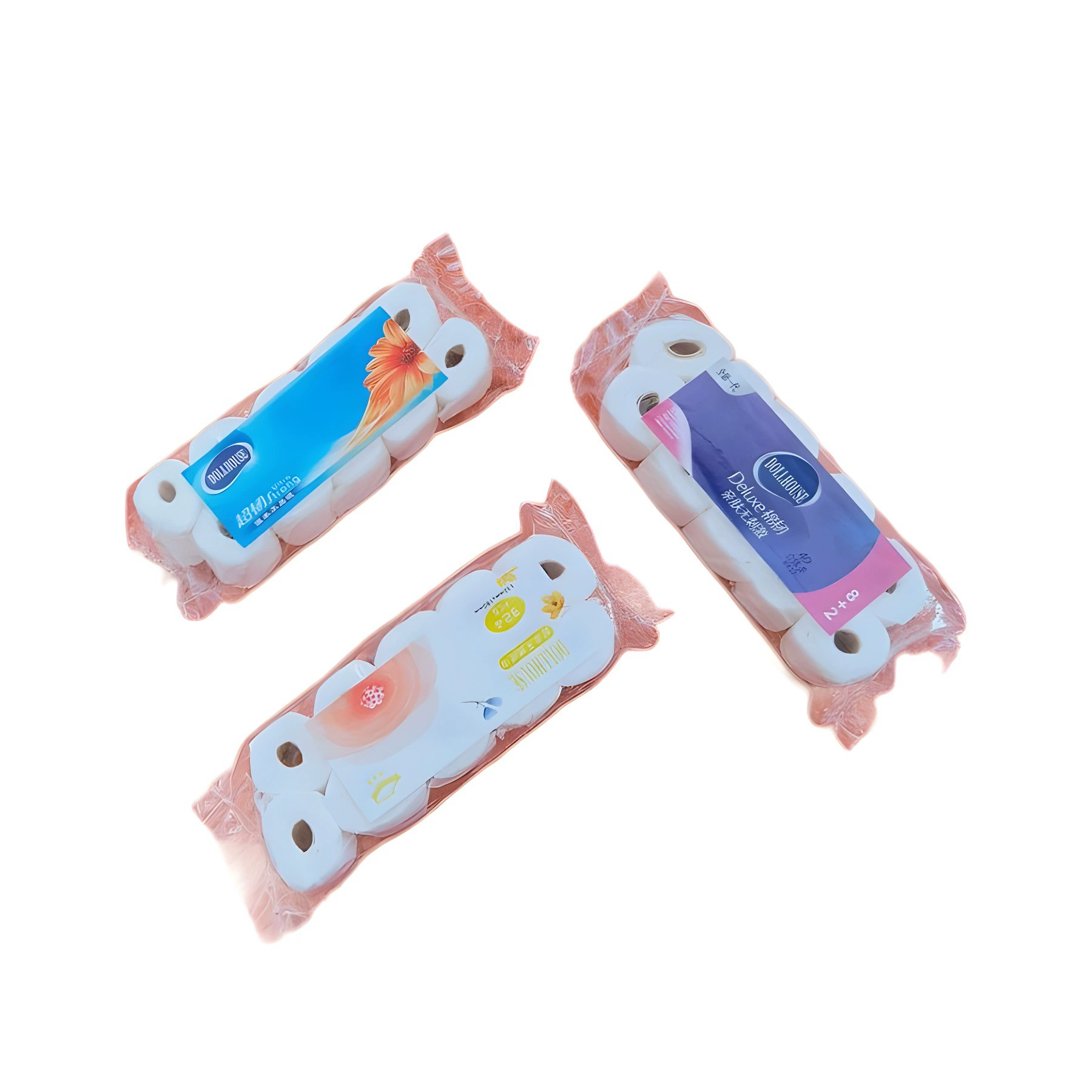 Miniature Tissue Roll, Resin, 1:12 Scale, Realistic Dollhouse Toilet Paper Pack