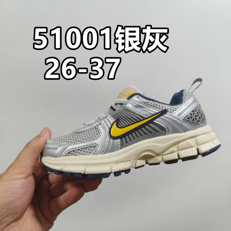 夏季莆田 NK ZOOM VOMRO5 儿童鞋松紧带男女童V5防滑运动鞋工厂|undefined