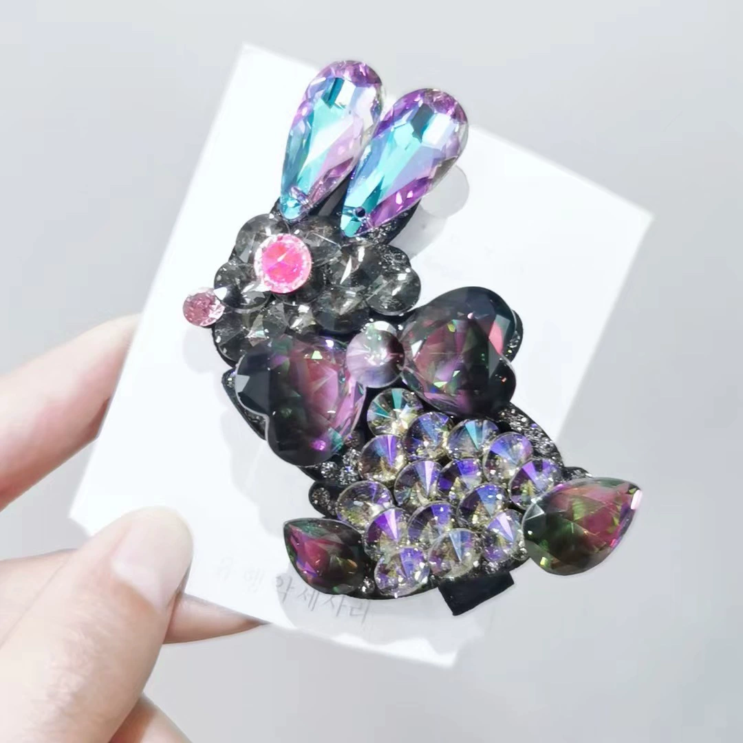 涵筱 Rabbit, аксессуар для волос, элитная заколка-невидимка для челки, новая коллекция