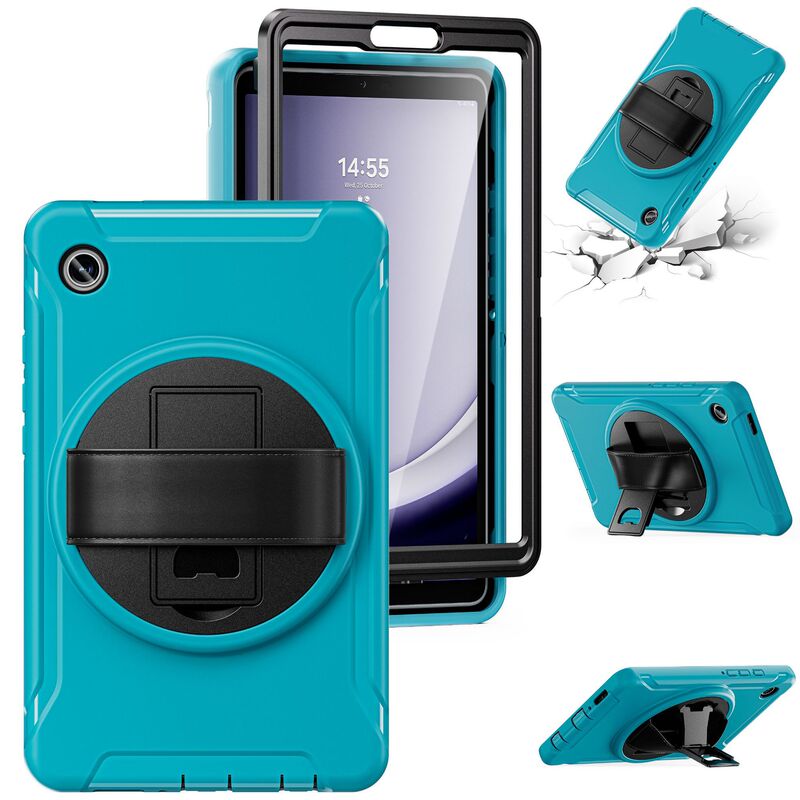 Suitable for Samsung Tab A9 8.7/Sm-X110/X115/X117 Pure Color Tablet Protective Case Suitable for Samsung Tab A9 8.7/Sm-X110/X115/X117 Pure Color Tablet Protective Case