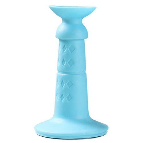 Impact-resistant door stop creative silicone door suction no-drilling bathroom ceiling door stop new silent toilet door stop
