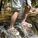 Men's Soft Sole Shoes for Summer Wear Comfortable Non-slip Deodorant Couple's Beach and Seaside Simple Sandals