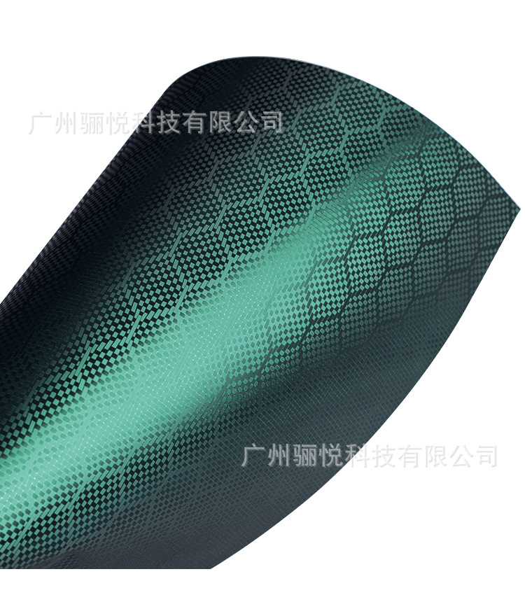 Car interior center pillar film PET diamond carbon fiber honeycomb color change film motorcycle sticker body film