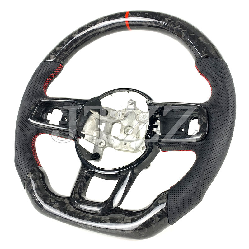 Suitable for Jeep JEEP Wrangler JKJL Gladiator Sport Carbon Fiber Steering Wheel Modified Leather