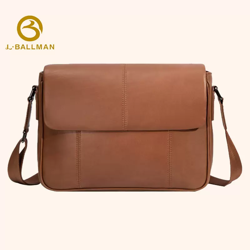 跨境包包女头层牛皮邮差包包百搭斜挎包真皮女包高级感单肩包