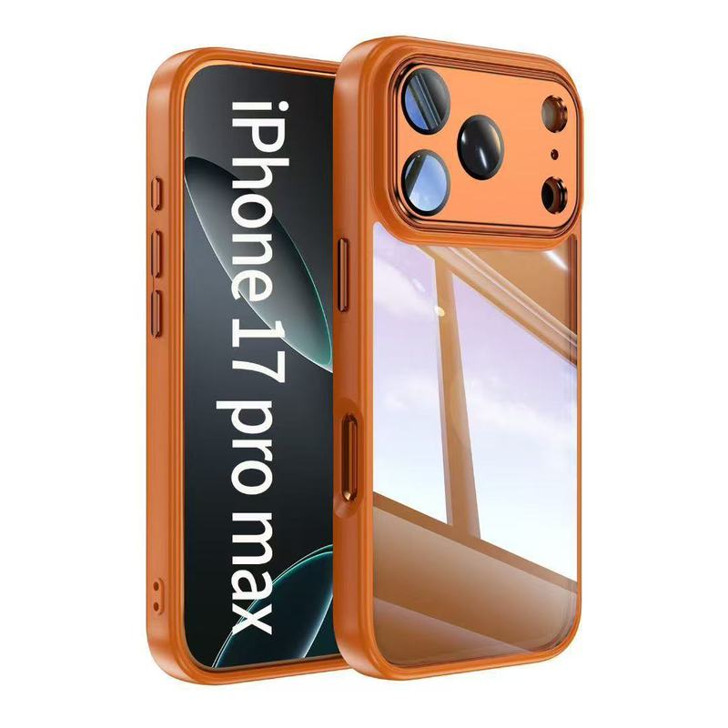 适用iPhone17proMax防刮手机壳五金铠甲苹果16透明15防摔保护套14|undefined