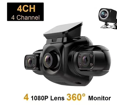 night vision, Driving recorder - standard-d80-4chbuilt-in-gps