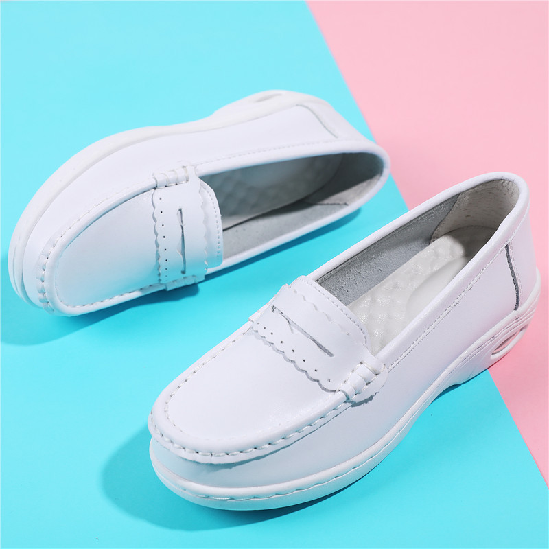 Nurse shoes women's soft bottom breathable comfortable air cushion hospital work shoes small white shoes wholesale thick bottom women's shoes spring spot