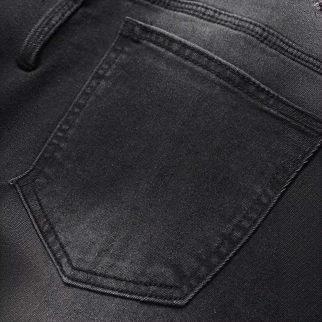 Youth Slim Fit Jeans Men's Korean Style Trendy Skinny Pants for Formal And Casual Summer Wear_voghion.com