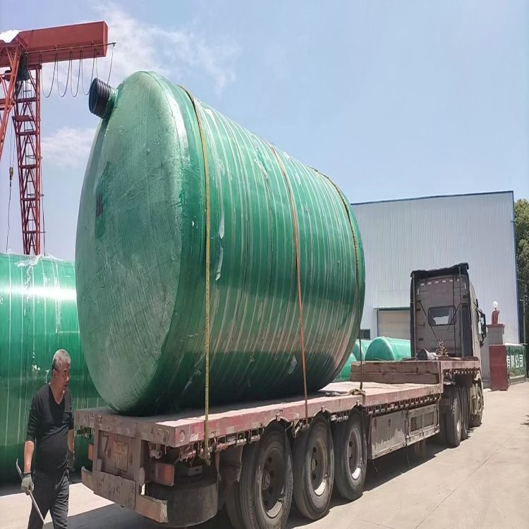 四川长竹污水处理设备玻璃钢隔油池储罐新农村厕改玻璃钢化粪池