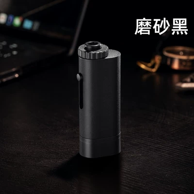 Car Ashtray Gadget That Prevents Ash from Falling, In-Car Smoking Device, Portable Anti-Ash Cigarette Holder, No-Pressing Ash Tray (Car ashtray) - matte-black