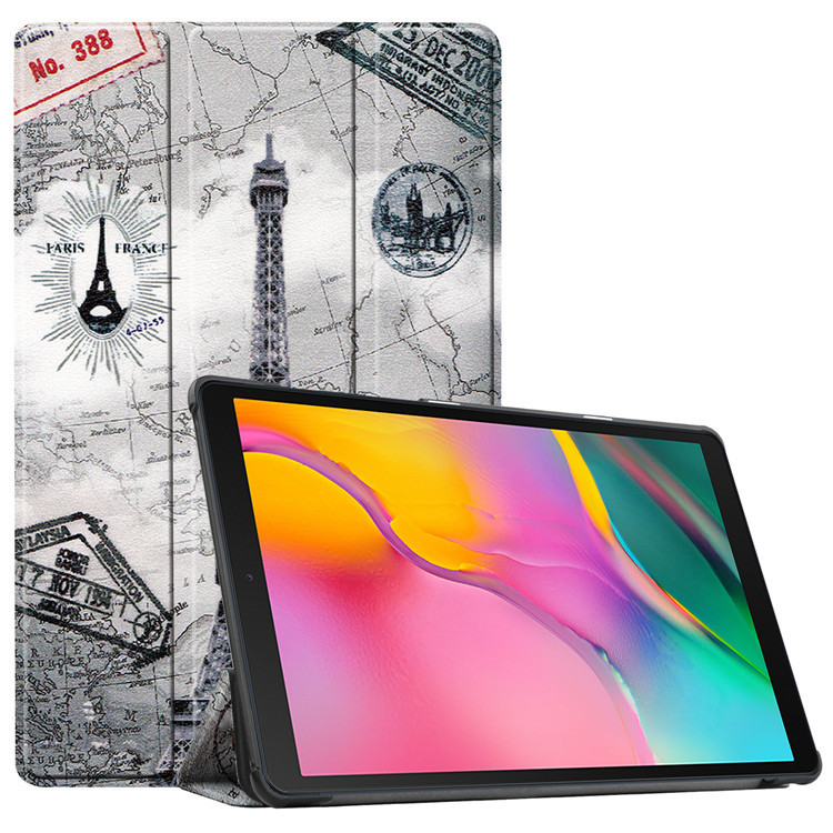 For Samsung 2020 New tab S5e 10.5 T725 flat protective cover T720 tri-fold leather case