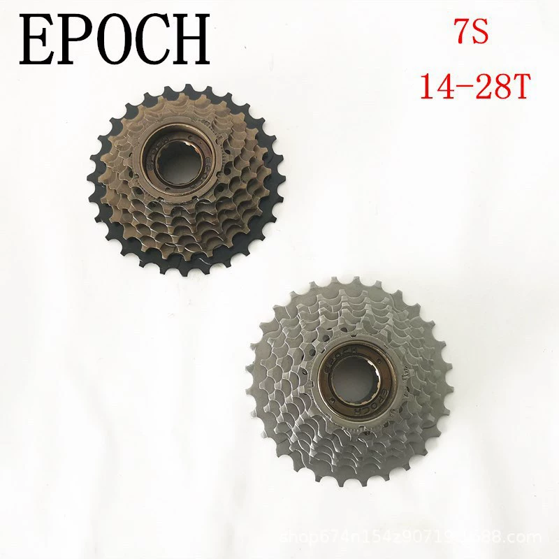 EPOCH Тайвань 7-скоростной спиннинговый маховик горный велосипед 21-скоростной 14-28T спиннинговая башня