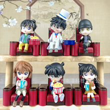 柯南电影院场景手办剧场公仔周边摆件扭蛋桌面模型玩偶潮玩代发