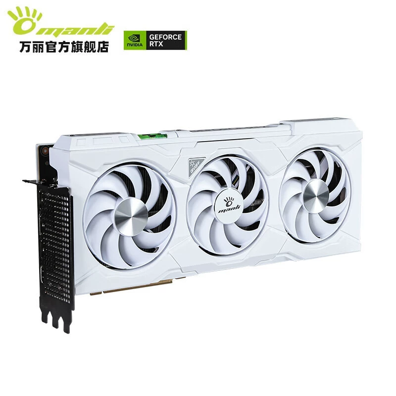 Супер видеокарта Snow Fox White 16G, дизайн DLSS3 RTX 4080 Super Snow Fox