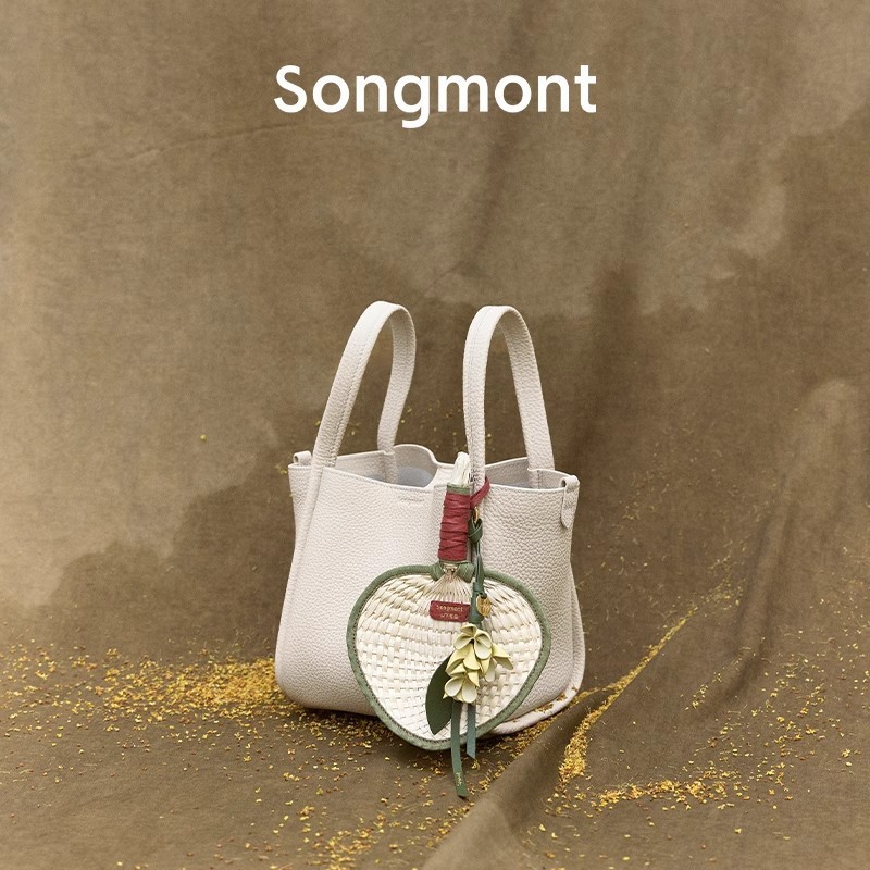Songmont山下有松摘金桂挂件国风包挂设计师款时尚配饰新中式挂饰|undefined