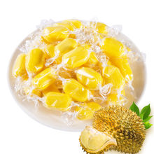 5斤榴蓮糖大量批發水果味糖果泰國風味軟糖散裝喜糖批發零食100g