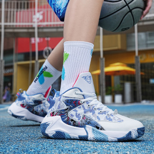 Chen Ma factory direct cross-border new wholesale men's and women's breathable non-slip youth junior high school students adult basketball shoes