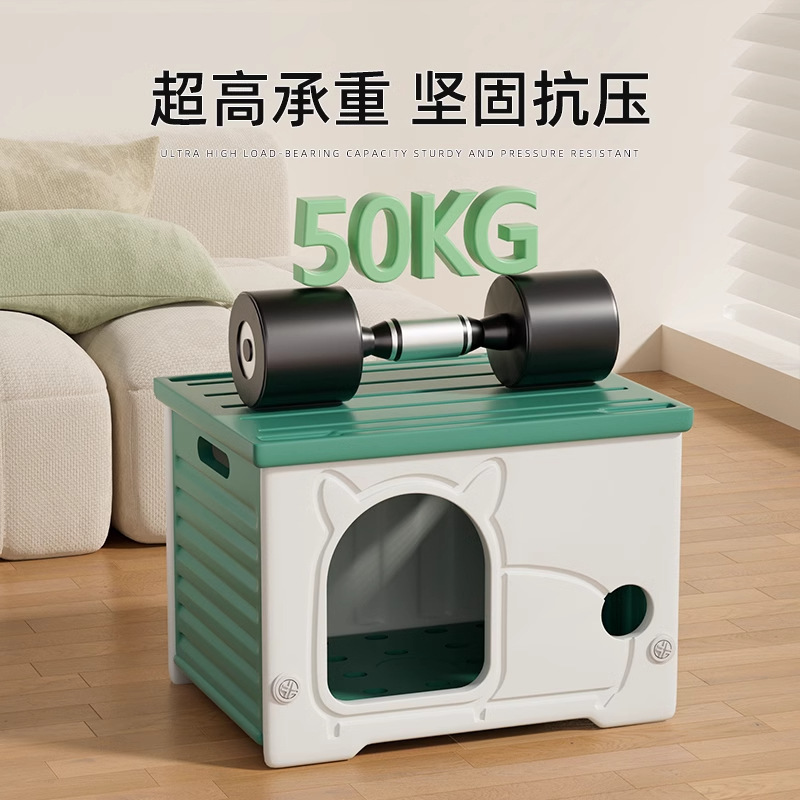 Nido de gatos de cuatro estaciones de seguridad cerrada general gato casa de perros al aire libre a prueba de lluvia refugio casa de gato vagabundo casa al aire libre