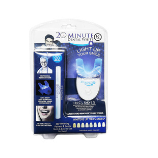 Temu Cross-Border Dental Care Artifact Portable 20-Minute Teeth Whitening Instrument with Teeth Whitening Gel