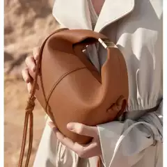 Polene Lunch Bag, Polene Genuine Leather French Niche Shoulder Crossbody Bag, Béri Cowhide Women's Bag