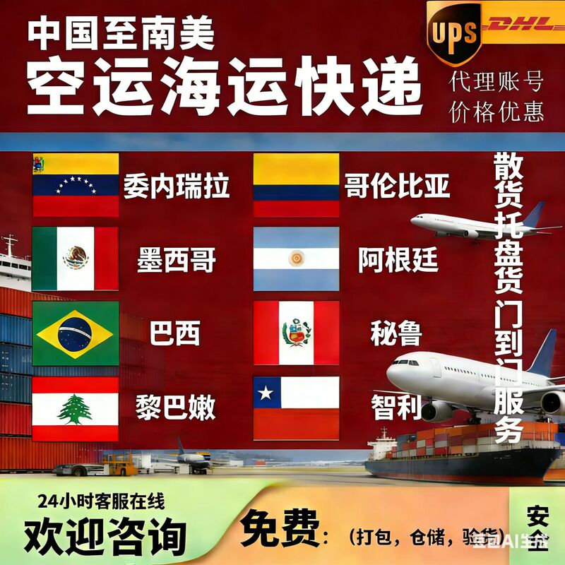 South America Dedicated Freight Forwarding Service to Argentina, Chile, Peru, Colombia, Panama, International Logistics, Air and Sea Express Delivery South America Dedicated Freight Forwarding Service to Argentina, Chile, Peru, Colombia, Panama, International Logistics, Air and Sea Express Delivery