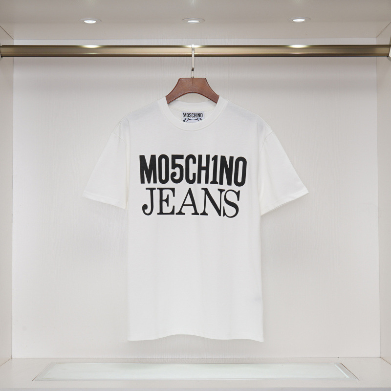 2025 春夏新作メンズカジュアルラウンドネック半袖 T シャツ中空刺繍クマ文字ルーズで多用途|undefined