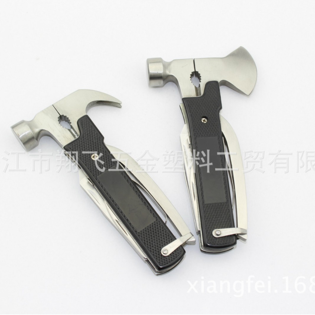 供应直销 多功能斧头刀锤 多功能钳锤 逃生锤 户外逃生工具