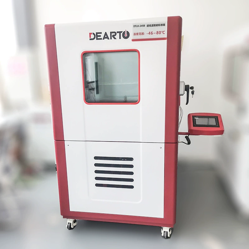 Диапазон температур -46~80 ℃   Интеллектуальный термостатический шкаф для калибровки при сверхнизких температурах DTLH-246B