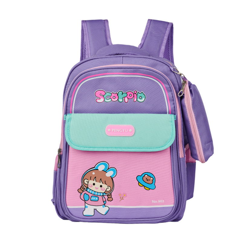 Personajes de dibujos animados Purple