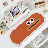 Креативный мультяшный кожаный коврик для мыши настольный коврик для стола офисный большой коврик