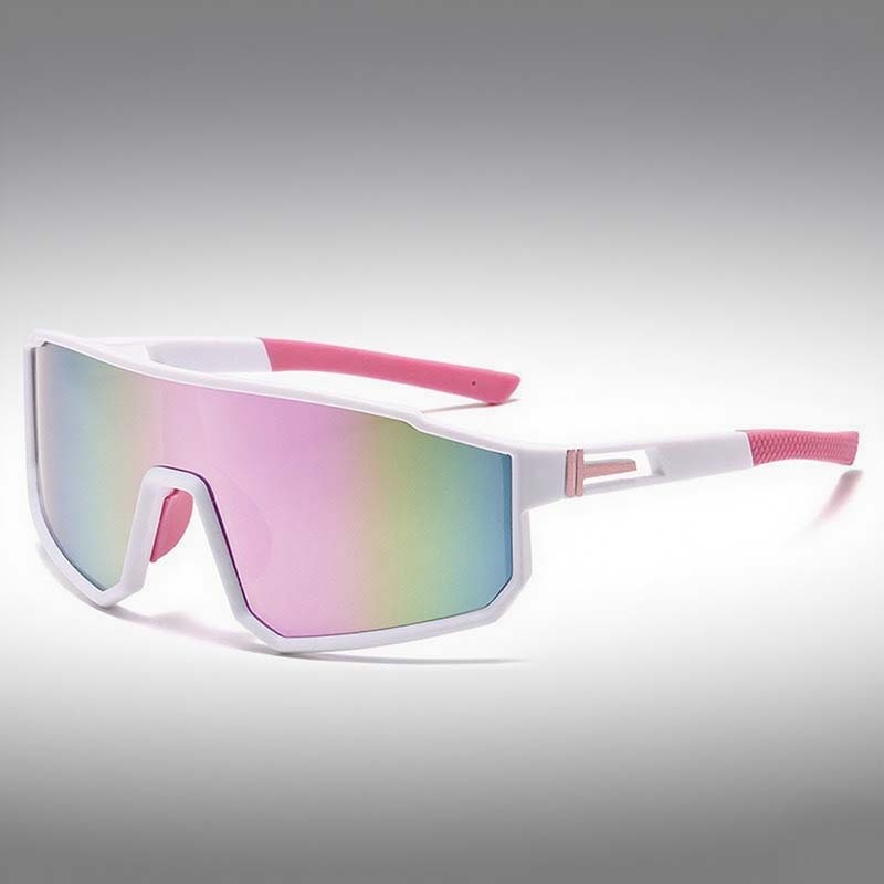 sunglasses运动墨镜偏光炫彩男女连体太阳眼镜户外大风镜骑行眼镜|undefined