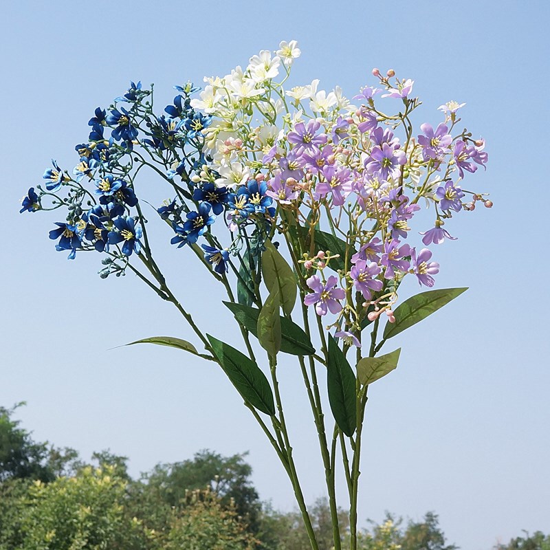 Single Branch 3-Pronged Spring Fragrant Flower Artificial Flower Artificial Flower Home Display Wedding Photography Soft Decoration Design Head Flower Ornament Single Branch 3-Pronged Spring Fragrant Flower Artificial Flower Artificial Flower Home Display Wedding Photography Soft Decoration Design Head Flower Ornament